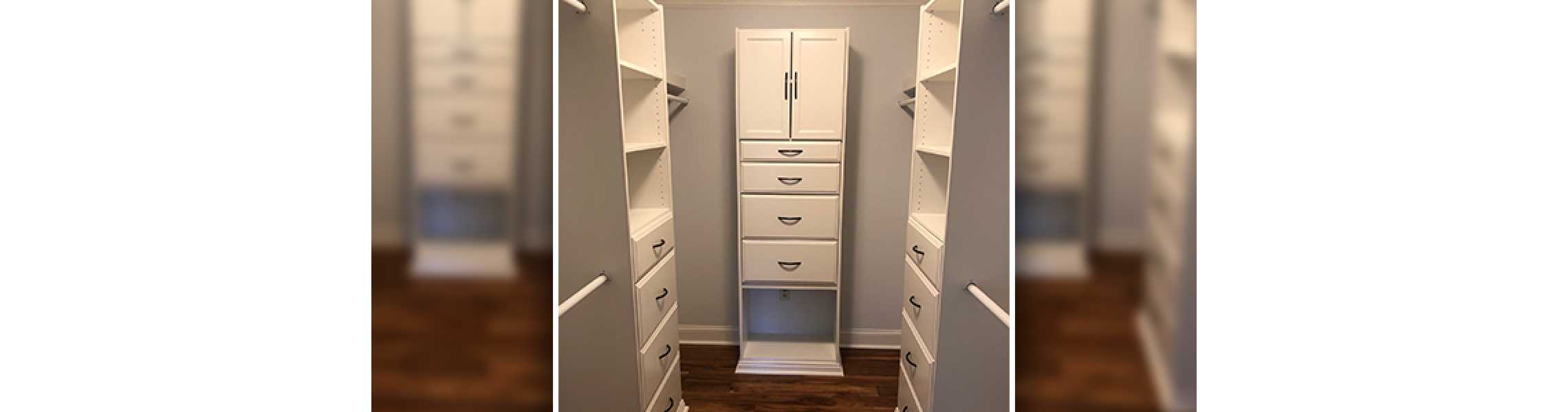 Unfinished Wood Closet Systems Easy to Design & Install